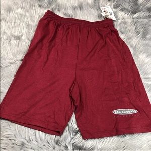 Vintage TNT Red WSU Washington state college Cougars Cotton Shorts